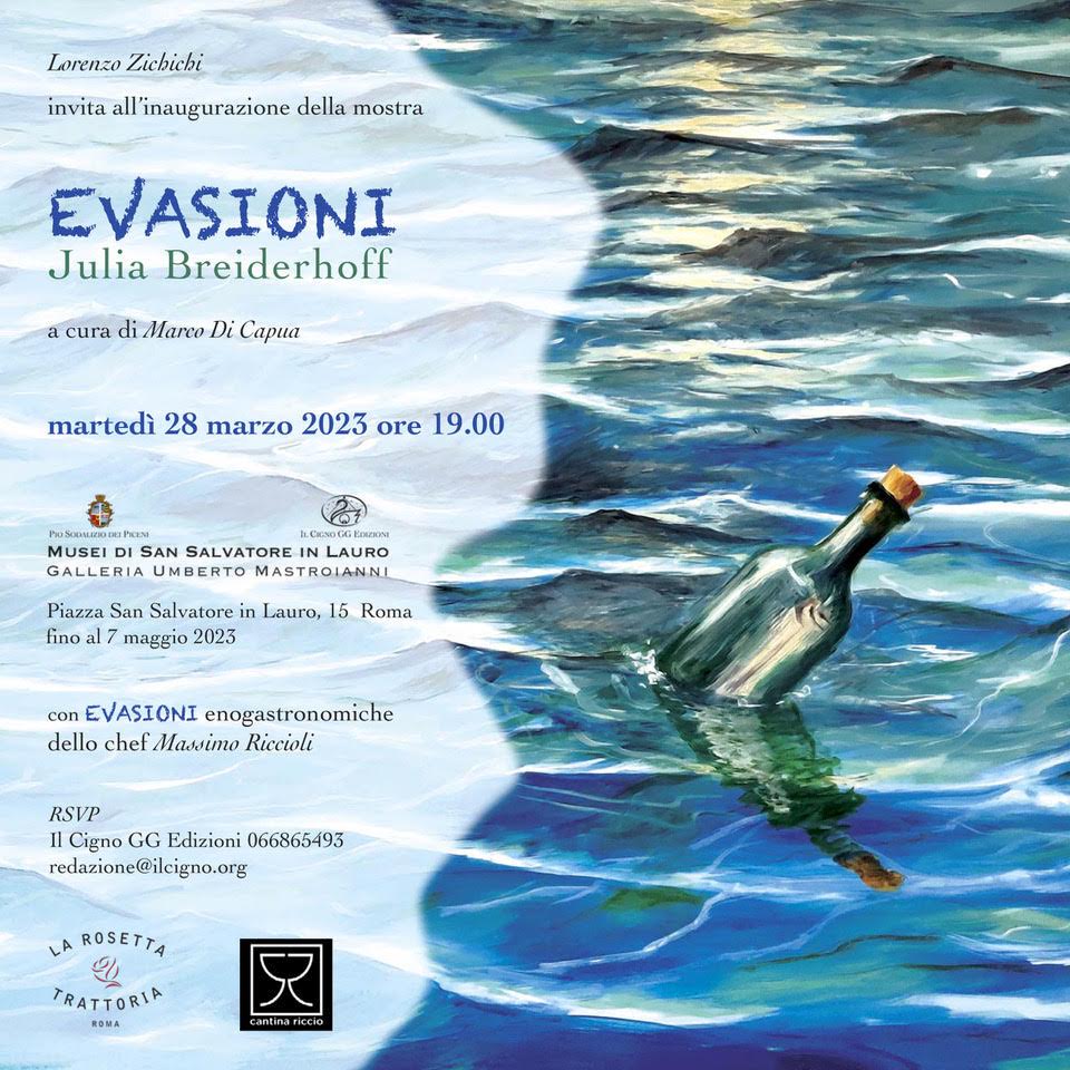 “Evasioni”. La mostra di Julia Breiderhoff martedì 28 marzo nei Musei di San Salvatore in Lauro