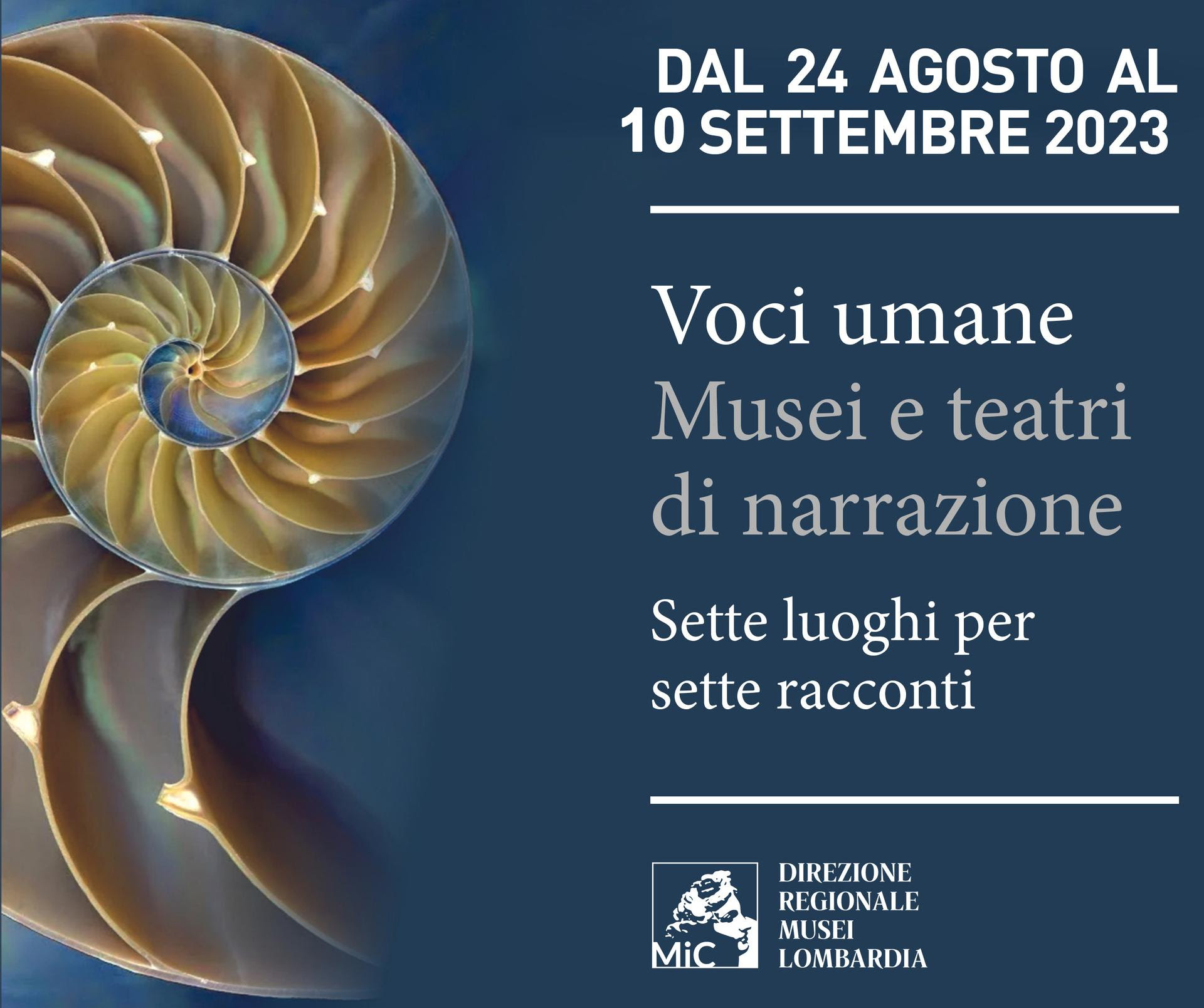 VOCI UMANE – Musei e teatro di narrazione – Seconda edizione