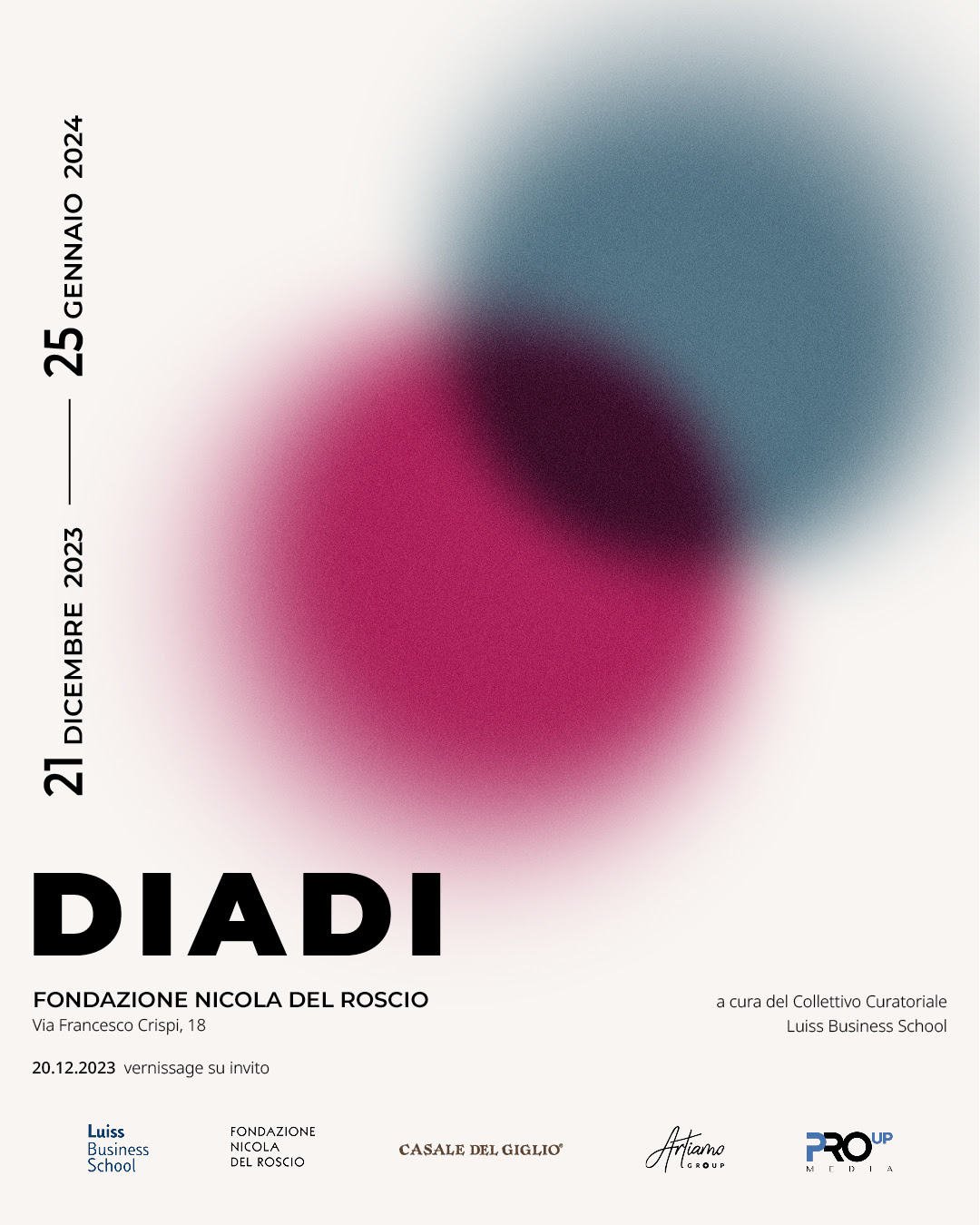 DIADI – Fondazione Nicola del Roscio – 21 dicembre 2023 – 25 gennaio 2024