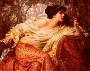 Dicksee-The_Mirror-1896