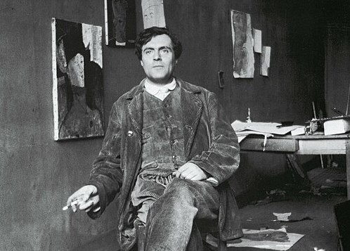 Amedeo_Modigliani_in_his_studio